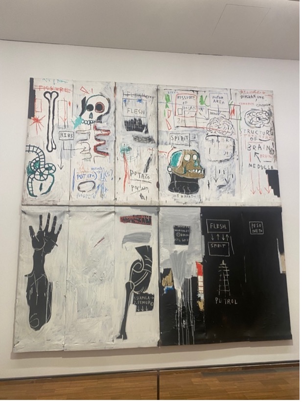 Artwork by Basquiat, Flesh and Spirit, 1982–83